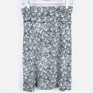 Cynthia Rowley Abstract Print Stretch Skirt